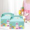 Wrapables Easter Gift Baskets with Handle, Treat Boxes for Eggs, Cookies and Candy, Set of 6, Bunny & Easter Eggs